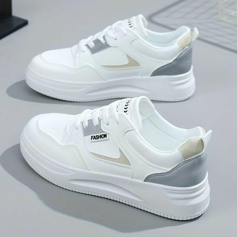 BESTPROMO Sepatu Sneakers Wanita Tinggi 5cm Fashion Korean