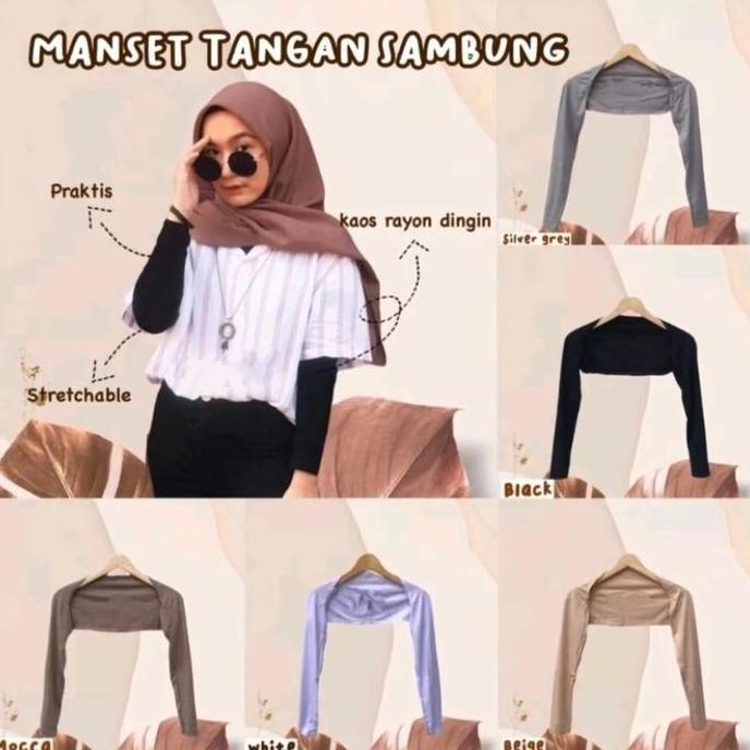 DS272 - MANSET TANGAN ATAU BALERO BAHAN KAOS YANG TEBAL/ADEM/ELASTIS/MENYERAP KERINGAT Handsock