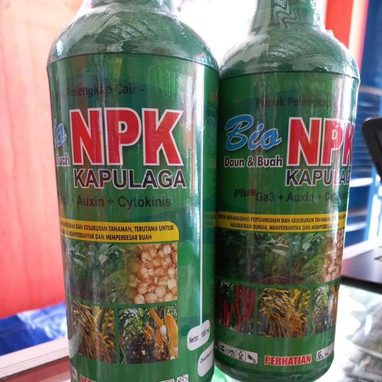 Pupuk Pelengkap Cair BIO NPK 1 LT Pupuk Untuk Daun Dan Buah