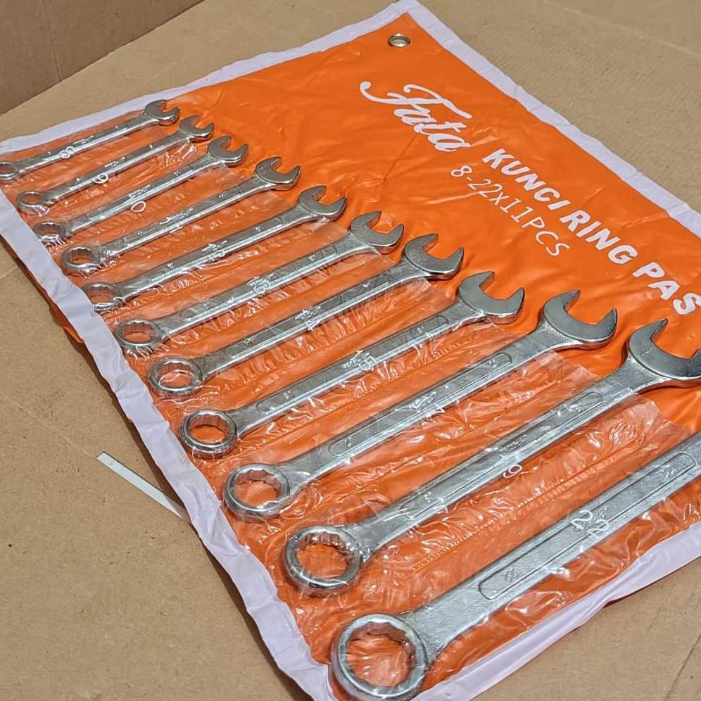 Harga Miring Paket Kunci Shock 40 Pcs + Obeng T Set 24 Pcs + Kunci Ring Pas 11 Pcs Diamond ( Ready C