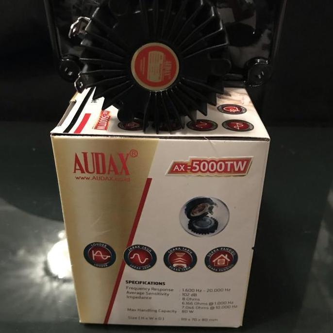 promo Tweeter Audax Ax 5000 TW Titanium Anti Air Ax 5000 TW Speaker Walet