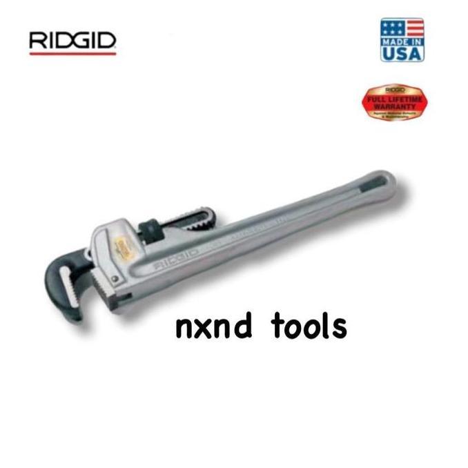 CHIONEZA RIDGID Pipe Wrench Aluminium 48 Inch Cat No.31115