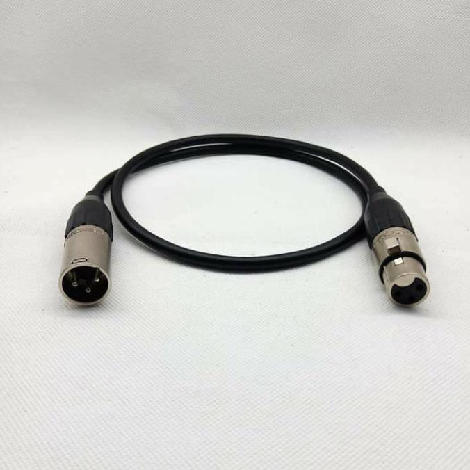 promo Kabel Audio Canare 3mtr +Jack Amphenol XLR Male To Amphenol XLR Female