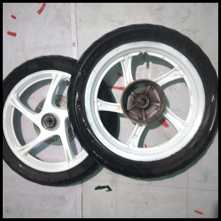 GRATIS ONGKIR VELG VELEG PELEK DEPAN BELAKANG YAMAHA XEON 125 RC GT PNP MIO M3 ORI
