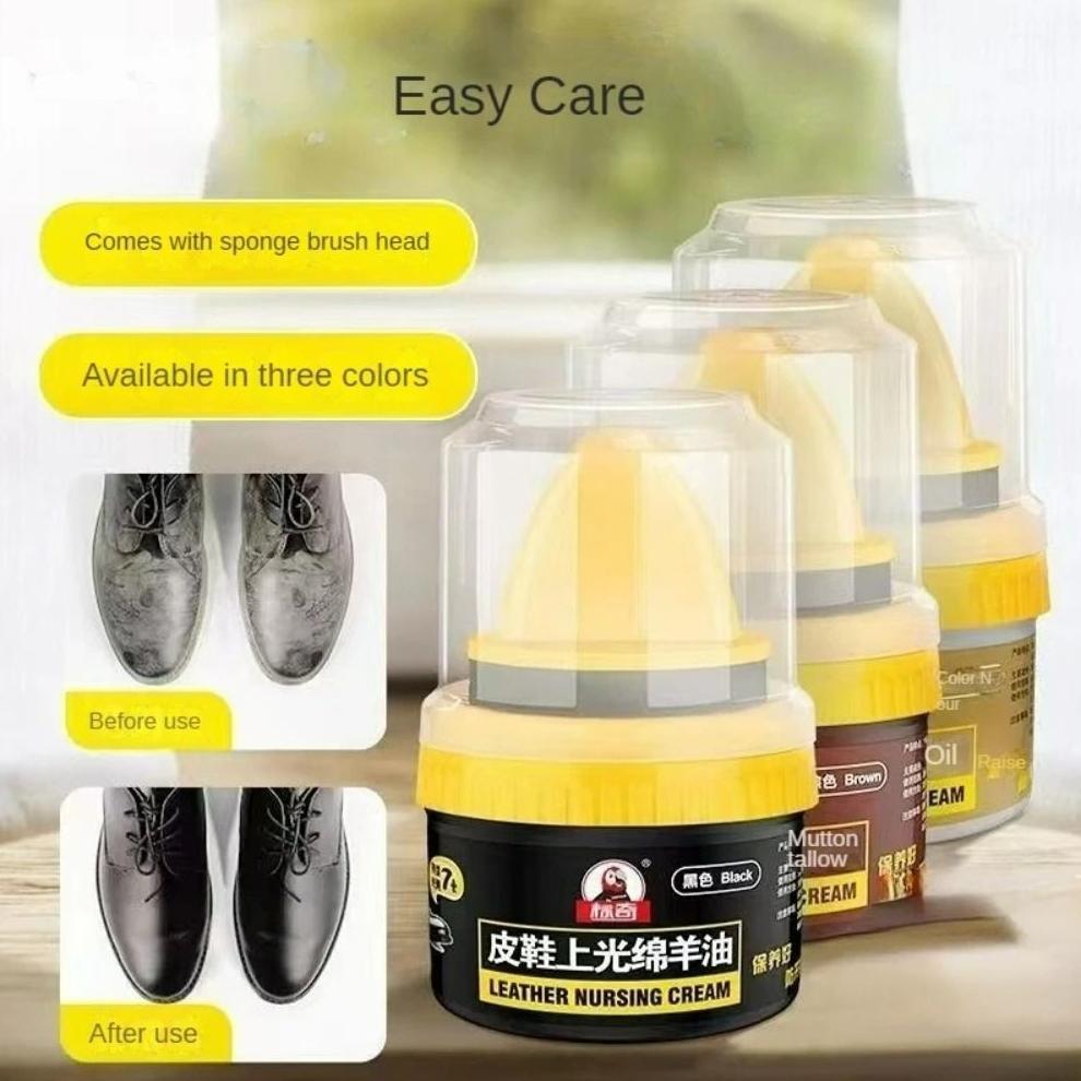 Sale Semir Sepatu Coklat Muda Semir Sepatu Kulit Minyak Semir Sepatu Oles Jaket Sofa Kulit Tas Pelin