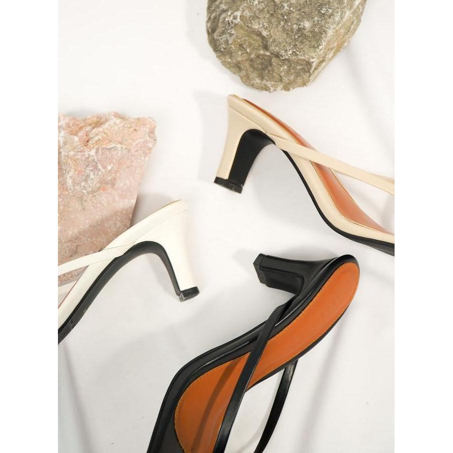 Terpopuler- Sepasang Collection  Emilie Sendal Heels Jepit Wanita 5 Cm Sandal Pesta