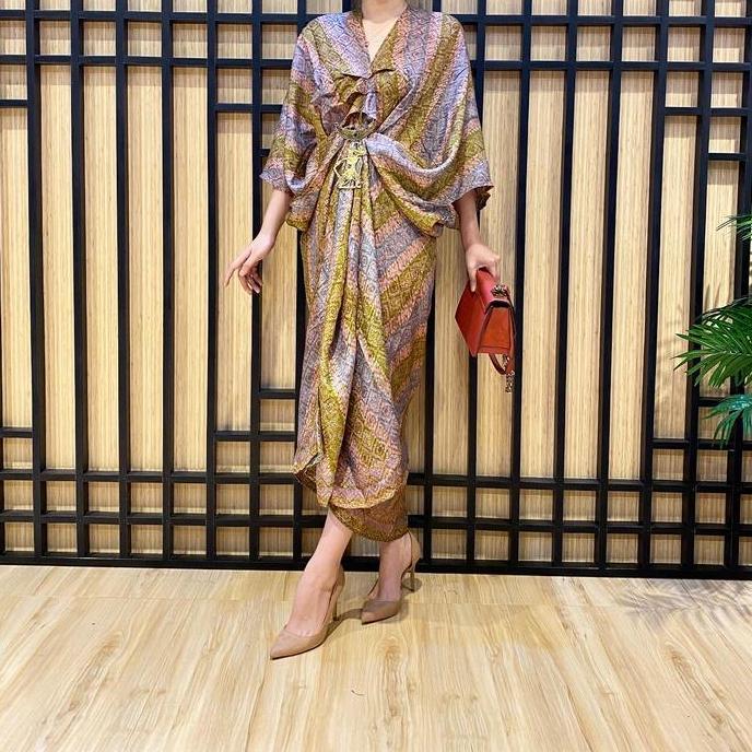 Instancodbisa- Lausboutique-Long Kaftan Rempel 3-Kaftan Batik-Kaftan Panjang