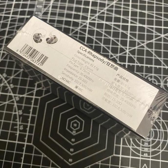 promo Earphone CCA Rhapsody - New Segel No Garansi