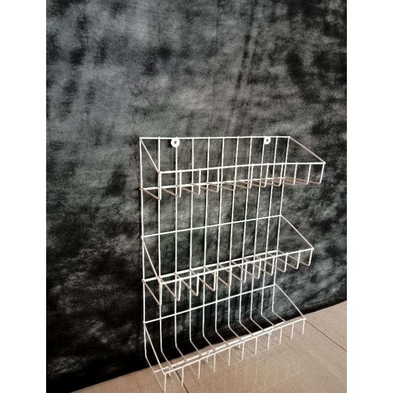 Awet Rak Dinding Dapur Susun 3 /Rak Bumbu