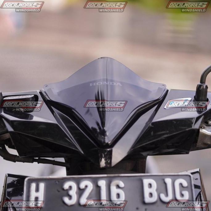 FORMEXINO WINDSHIELD VISOR BEAT FI ESP, KARBU, NEW DELUXE 2016-2022 Panca Baut Motor