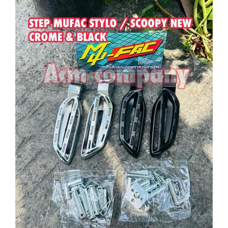 FORMEXINO Footstep pijakan kaki Foot step belakang model ori Scoopy new Vario 125 150 new Motorcycle