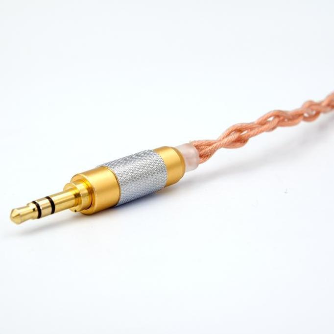 promo JC Ally JC04 Rose Gold - Earphone Cable Upgrade NON MIC