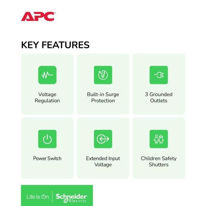 Stabilizer APC 1200VA LSW1200-IND APC