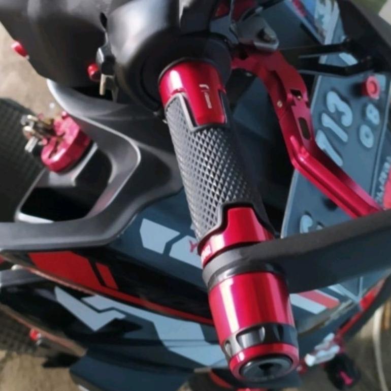 Hand Grip Rizoma/HandGrip Gas Motor Rizoma Almunium Cnc/Nmax Aerox Lexy Xmax Vario125/150/160/PCX Fr