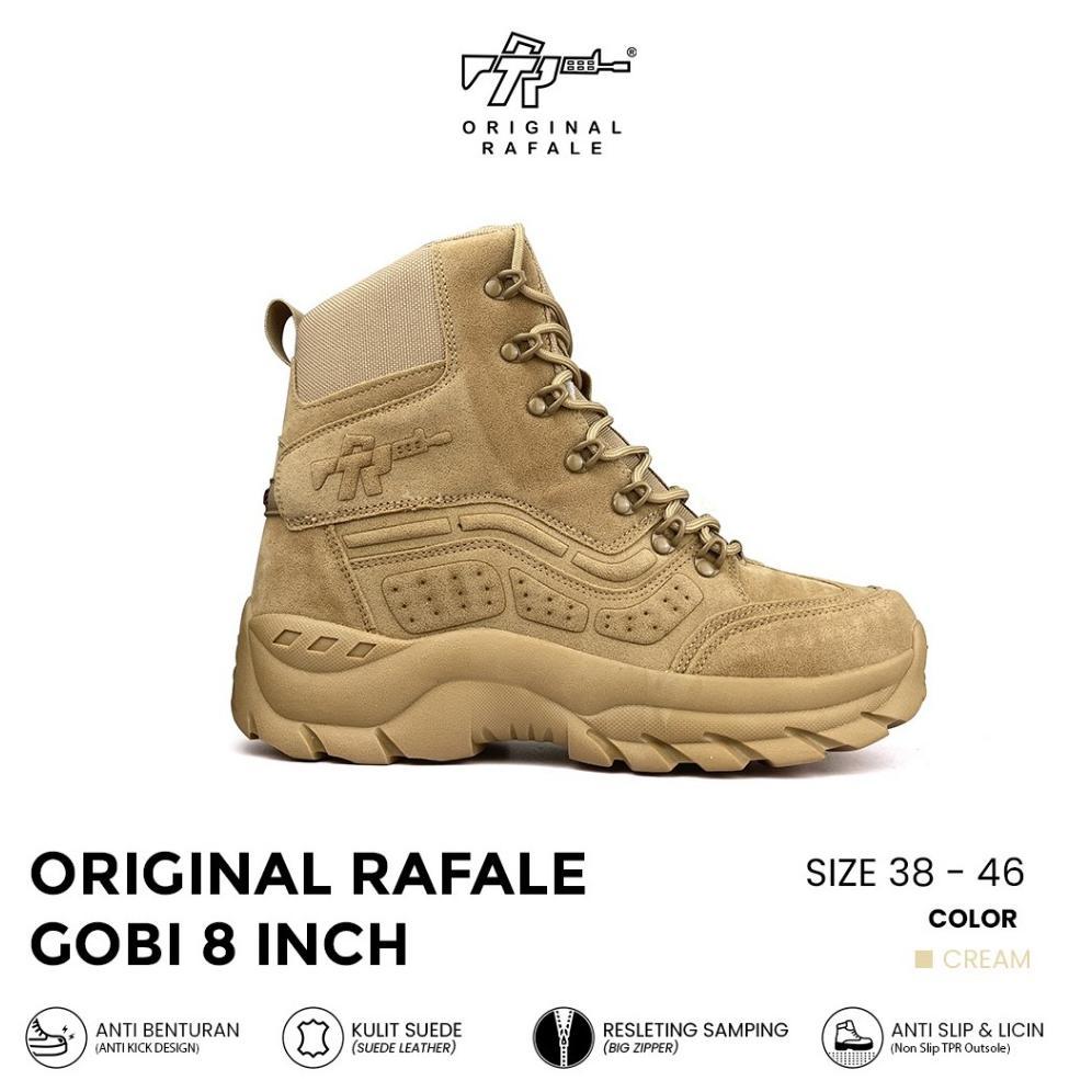 HOT Sepatu Tactical Boots Pria Original Rafale GOBI 8 inci Tactical Boots - Gurun