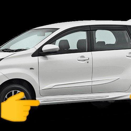 Side skirt /Bodykit samping/cover trisplang veloz 2019/2021 original