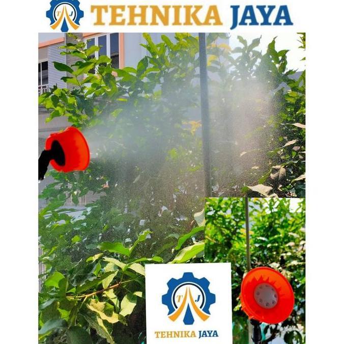 Lansungkirim- Nozzel Sprayer Kabut / Nozzel 8 Titik /Ujung Kepala Sprayer Plastik