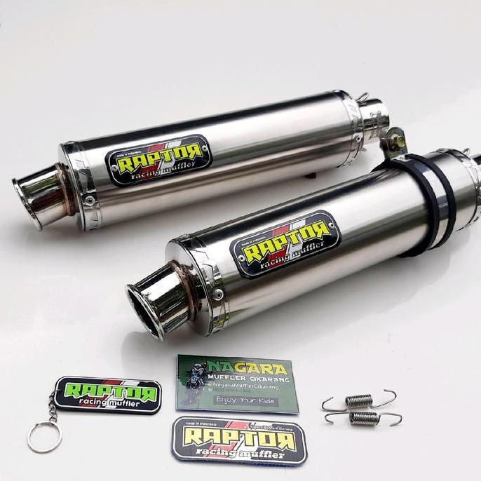 Silincer Racing Stainless 32cm Original Raptor Racing Muffler