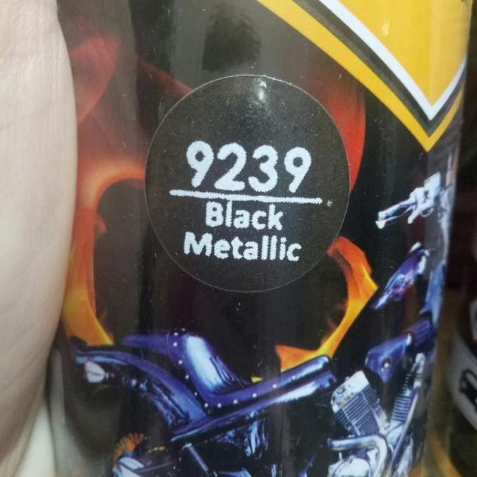 Lansungkirim- Pilox Pilok Diton Black Metallic 9239 Diton Premium Hitam Kilap 400Cc