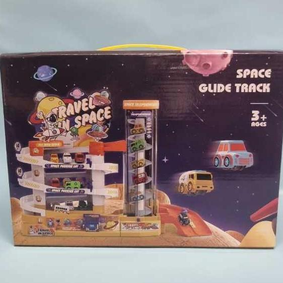 Baru Mainan Car Park Parking Lot Gedung Parkir Mobil Dengan Lift Simulation Parking Building Car Par