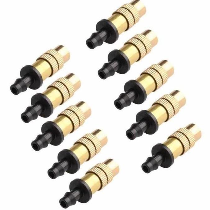 Lansungkirim- Water Mist Sprinkler Kabut Sprinkle Embun Irigasi Air Taman Nozel Head