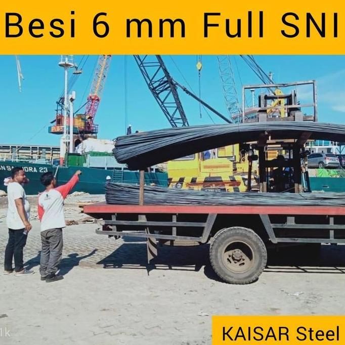Homemid- Besi Beton 6 Mm Full Sni ( Sertifikat )