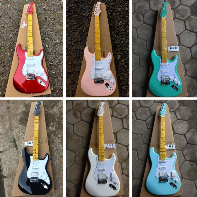 GITAR ELEKTRIK SCORPION SS 120 ORIGINAL SCORPION MODEL STRATOCASTER