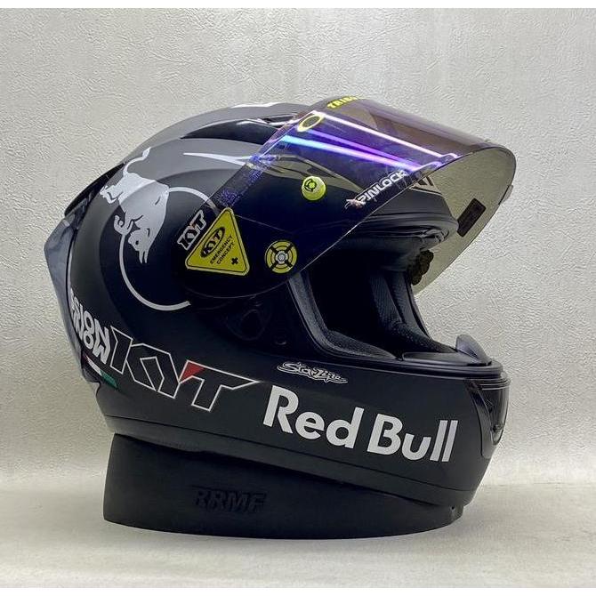 Byxc- Kyt R10 Solid All Warna Black Doff-Putih-Black Glossy Visor Iridium - Kyt Original Dot Sni Hel