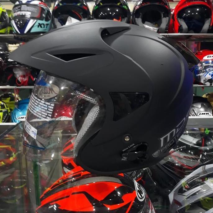 Byxc- Helm Mds Protector Solid Black Doff