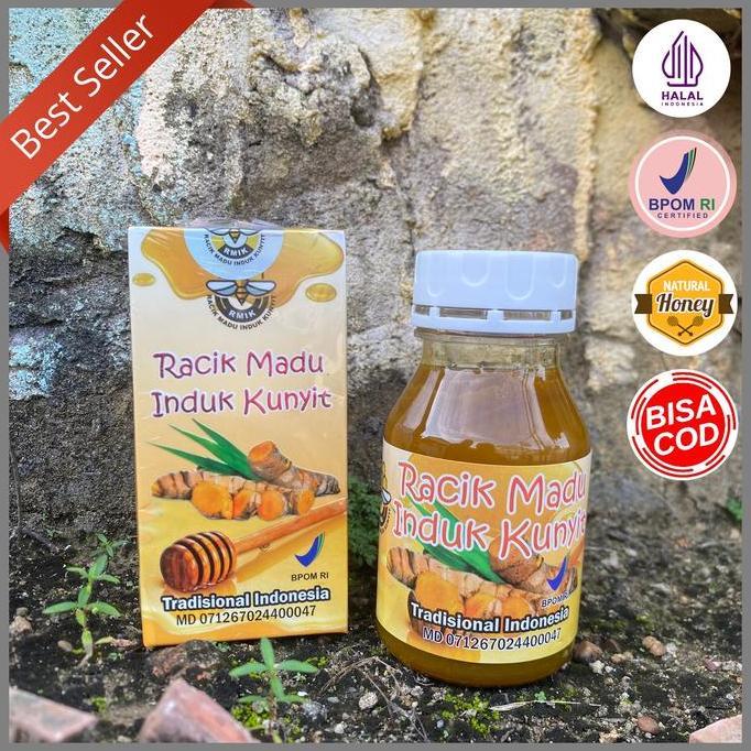 Fit- Racik Madu Induk Kunyit Untuk Mengatasi Asam Lambung Maag Gerd Gastritis Radang Lambung Dispeps