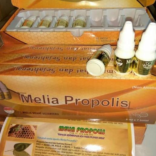 Fit- Melia Propolis Sehat Sejahtera 6Ml Original Non Alkohol 1 Box Isi 7 Botol Garansi Uang Kembali 