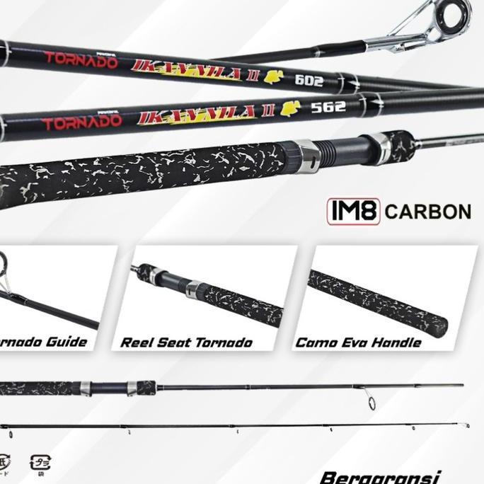 Joran Carbon TORNADO ikan nila 150 cm