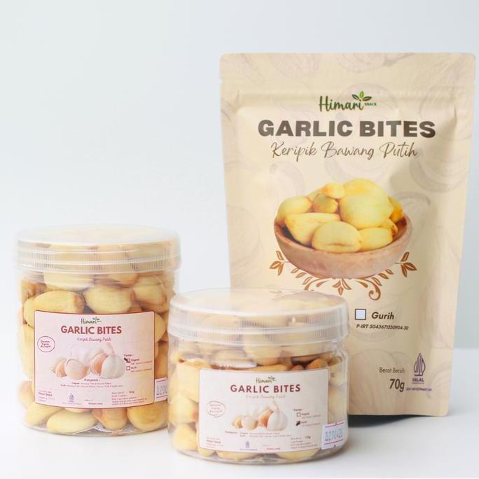 Genastala - Garlic Bites keripik bawang putih produk lokal by Himari Snack