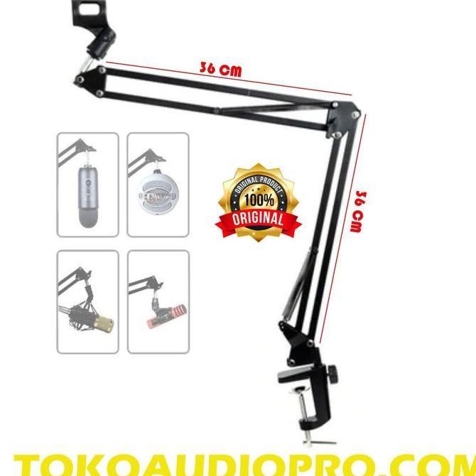 Stand Mic Studio / Stand Mic Jepit /Arm Stand