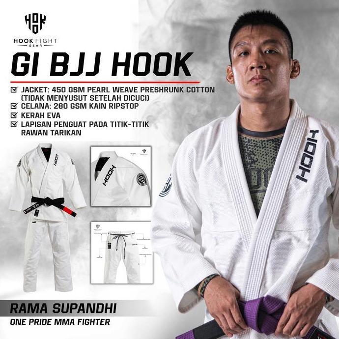 Gi Jiujitsu Hook Fight Gear, BJJ GI Hook, Jiujitsu Gi, Gi BJJ Hook
