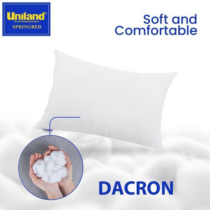 Sleepall- Bundling Uniland Bantal Dacron Silicon + Guling Dacron Silicon