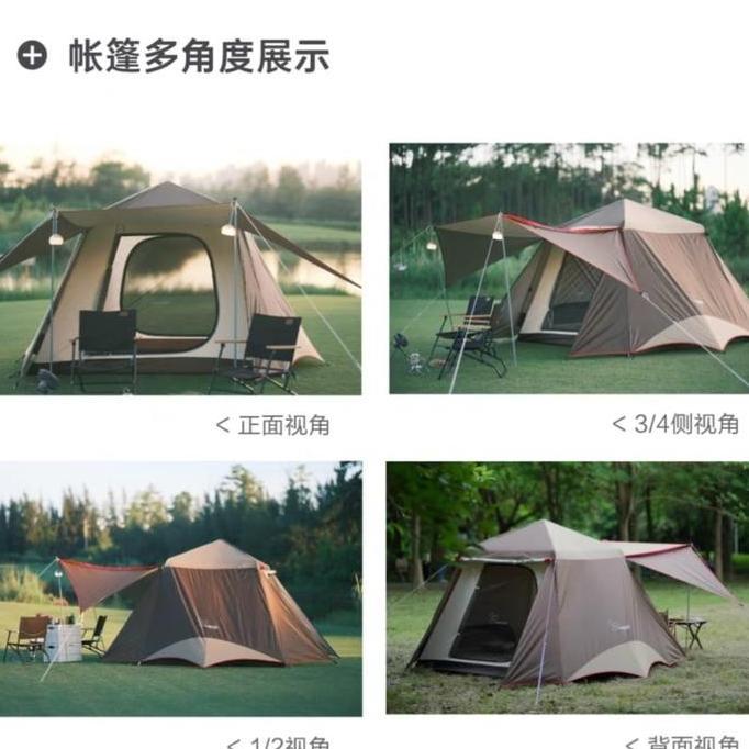 Terlaris Vidalido Automatic Cabin Tent /Tenda Family Vidalido Otomatis