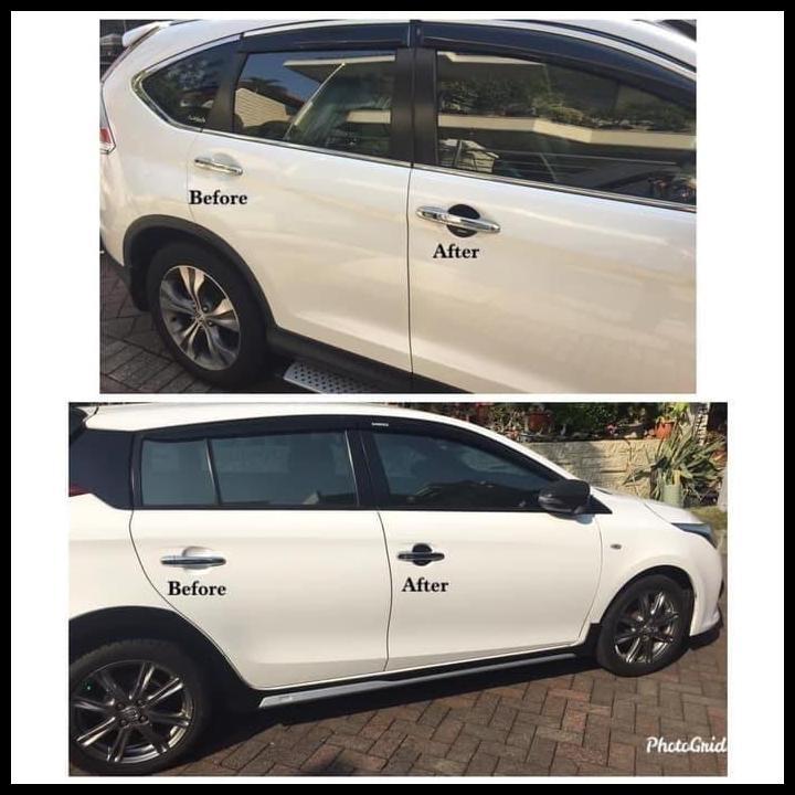 TERBARU OUTER PELINDUNG PINTU CARBON ASLI MOBIL TOYOTA RUSH LAMA 2009 