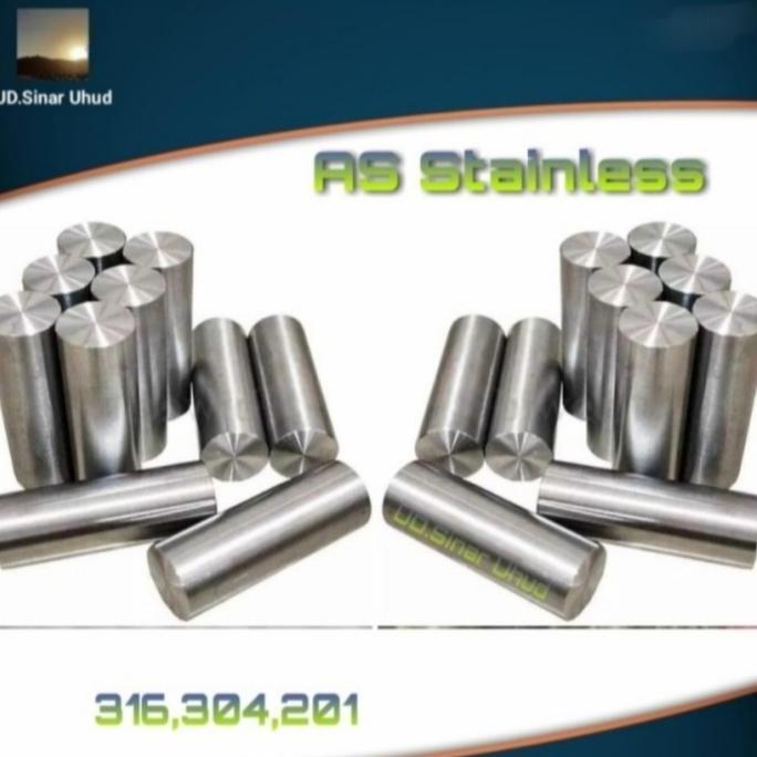 As Stainless 304 2 Inch Panjang 100cm