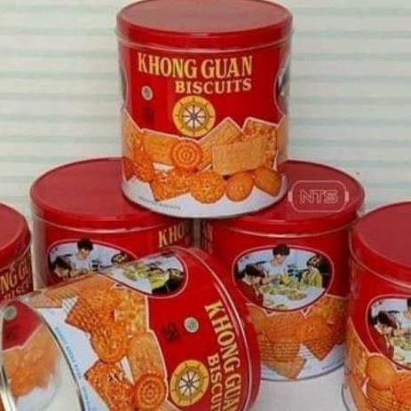 BISKUIT KHONG GUAN KALENG 650gr ANEKA RASA ASSORTED BISCUITS/ ROTI KUE