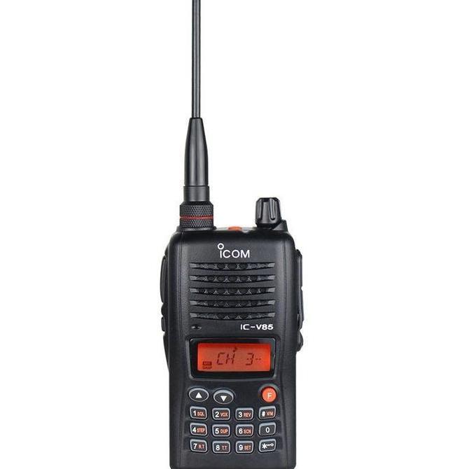 Terlaris New Ht Icom Ic-V85 Two Way Radio Jarak Jauh Walkie Talkie 10Km 107 Saluran Radio Portabel T