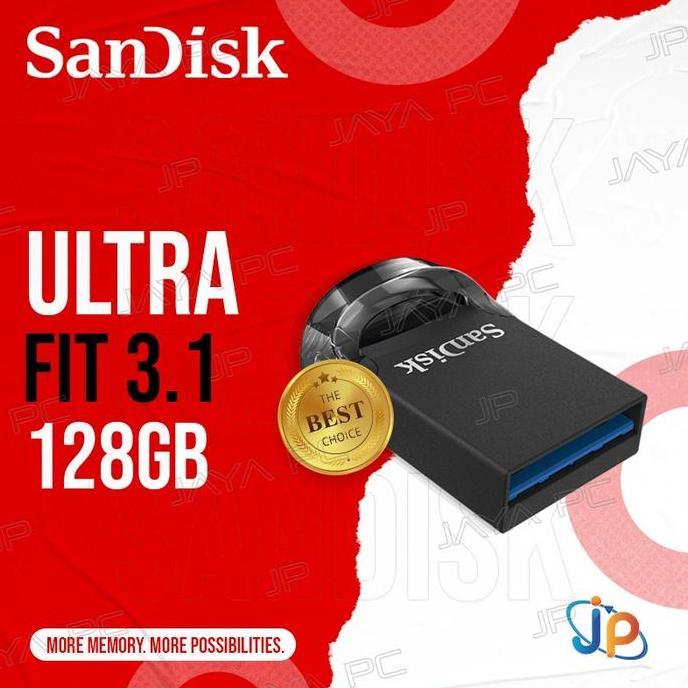 Saveyou- Flash Disk Sandisk Cruzer Ultra Fit Cz430 128Gb Usb 3.1