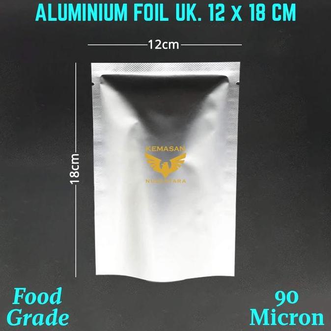 Aluminium foil Sachet 12 x 18 cm | Kemasan Bubuk Minuman, Kemasan Kopi