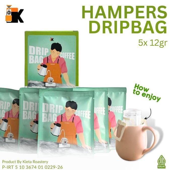 Hampers Instant Coffee Drip Bag by Kieta Coffee