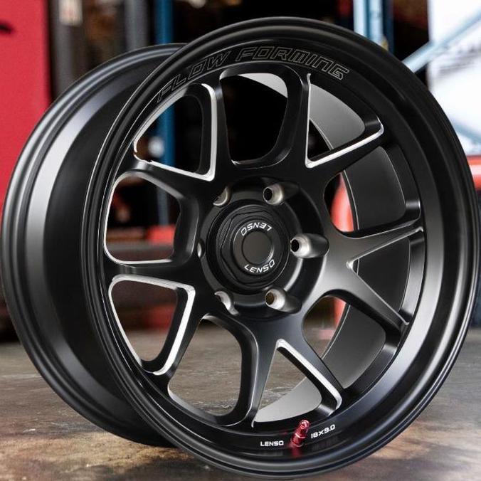 VELG LENSO VENOM6 R18 PCD 6x139.7 SATIN BLACK