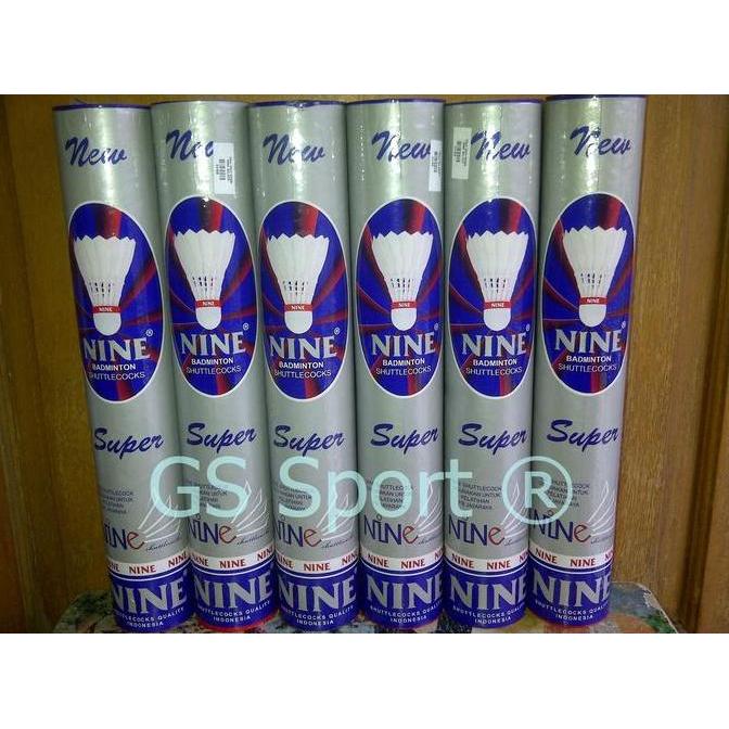Shuttlecock Nine Silver Badminton Bulu