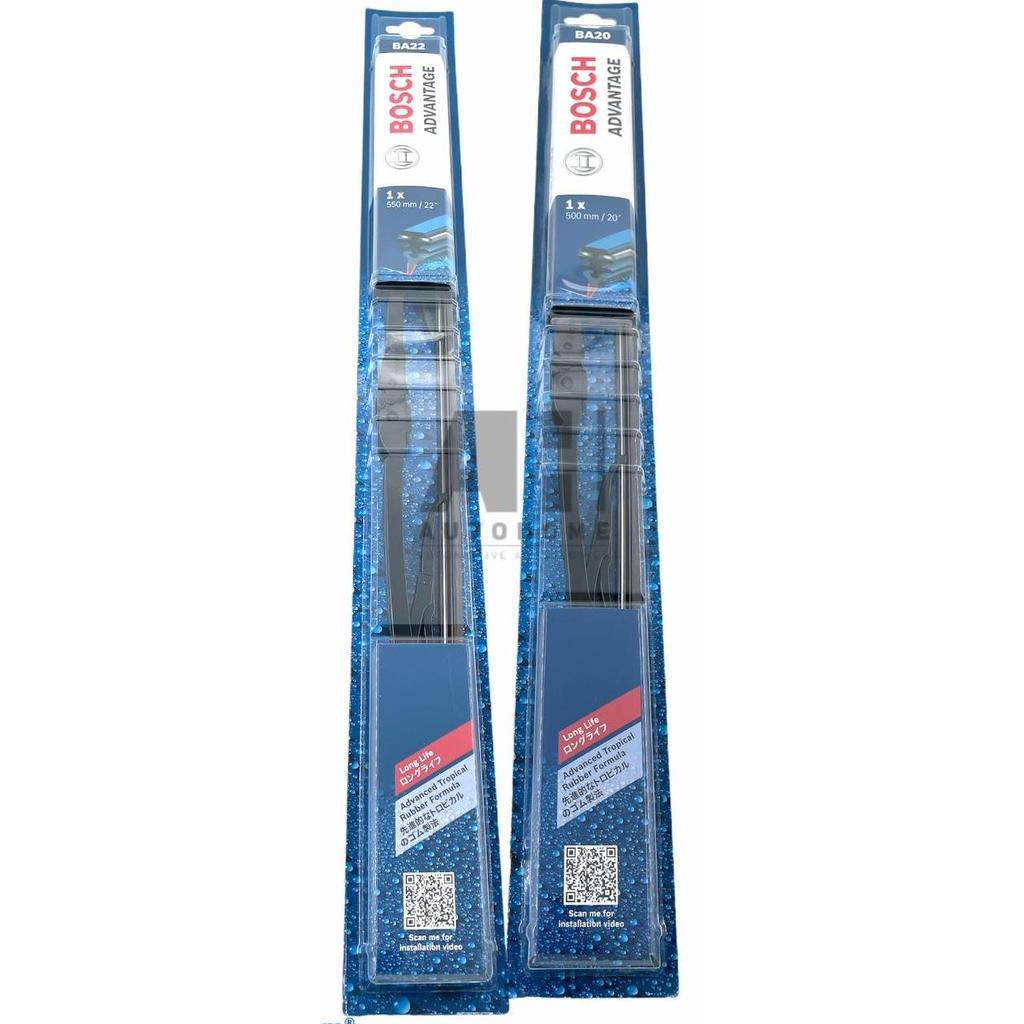 Wiper Toyota 86 - FT86 & Subaru BRZ - Bosch Advantage 22 20