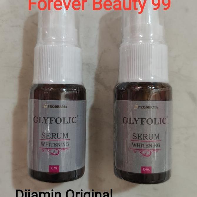 Glyfolic Serum Whitening proderma 10 ml - pemutih & pencerah wajah