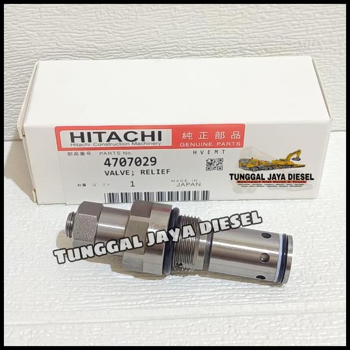 GRATIS ONGKIR RELIEF RELIF VALVE HITACHI ZAXIS 48 ZAXIS48 ZX48 SOLENOID 4707029 