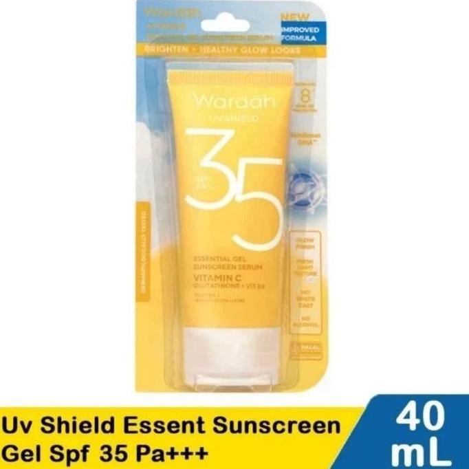 Wardah Sun screen Gel SPF 35 Original Sunblock Wajah